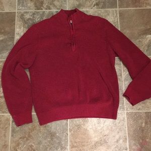 Men’s large zip sweater